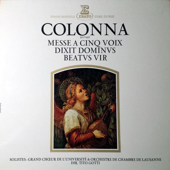 Cover of Colonna LP