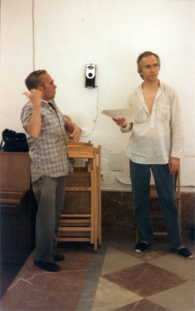 El portero y John