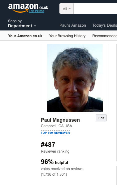 UK Top 500 Reviewer