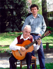 With Vicente Gómez